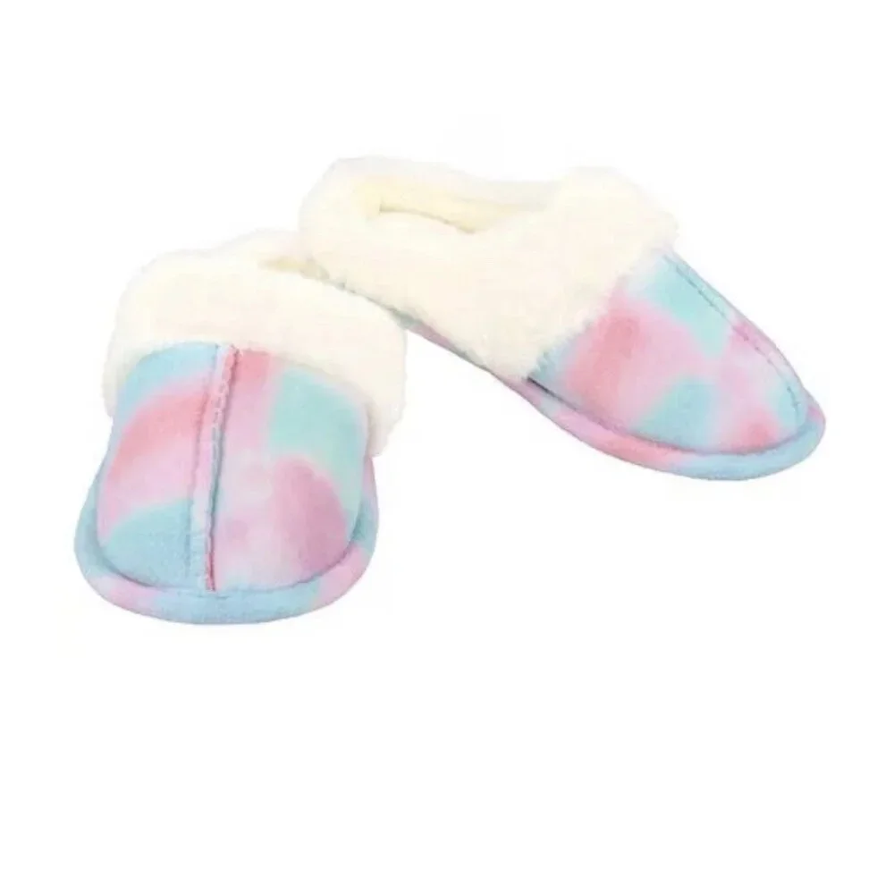 Girl’s Tiedye Size 13-1 Slipper, New In Box